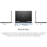 Dell G7 7700 Core i7 10th Gen – 16GB RAM 512GB SSD – 8GB RTX 2070 – 6K Display – RGB Backlit